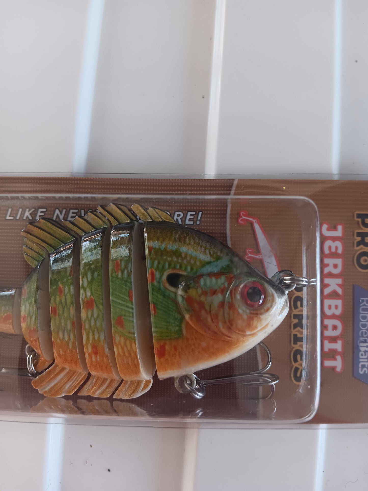 ProSeries 3.3" Bluegill Swimbait (Jointed) - Pattern B | Realistic Multi-Joint Lure for Bass & Freshwater Predators