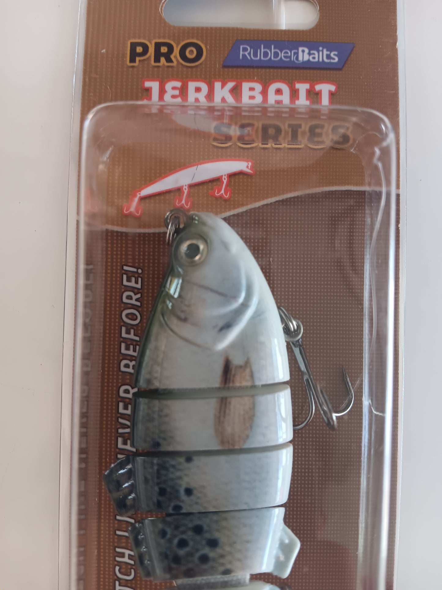ProSeries 3.9" Shad Swimbait (Jointed) - Pattern: I | Realistic Multi-Joint Action for Trophy Strikes