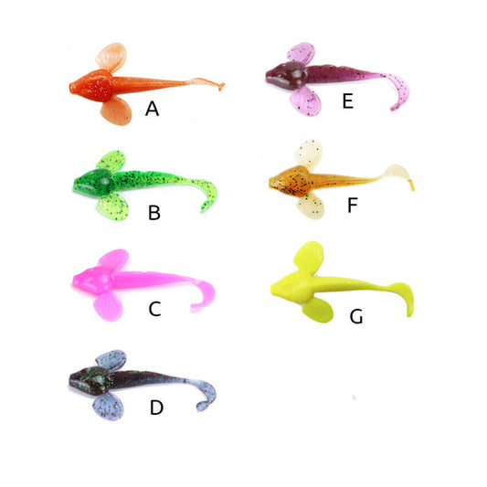 RubberBaits 3.1" Sculpin Soft Bait (6 pack) | Realistic Bottom Creature for Bass, Walleye & More