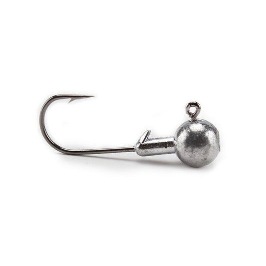 2/5oz Lead Jig Head (10 pack) | Heavy-Duty, Plain Jig Heads for Custom Soft Bait Rigs