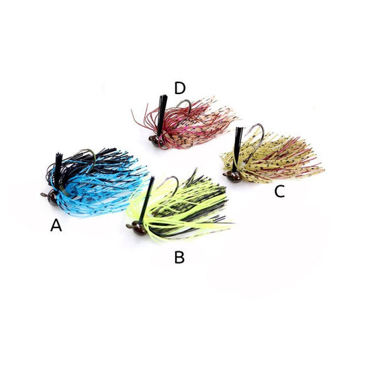 ProSeries 1/4oz Bass Jig - Red | Compact Power for Targeting Largemouth & Smallmouth