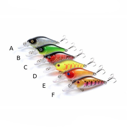ProSeries Shallow Diving 2.8" Crankbait - Pattern: B | Realistic Action for Shallow Water Bass, Walleye & More