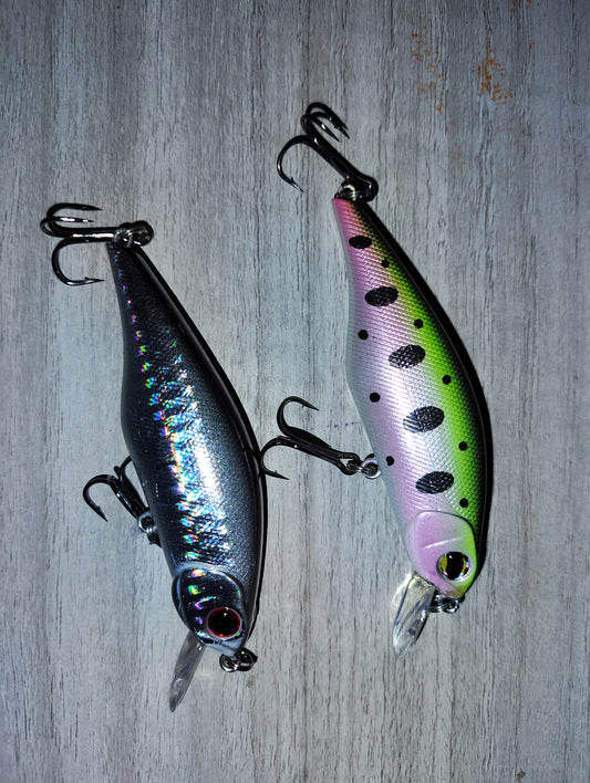 ProSeries Shallow Diving 3.7" Crankbait | Lifelike Action for Bass, Pike & Walleye in Skinny Water