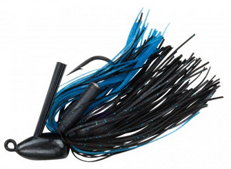 1/4oz Boo Jig-Black/Blue | Lifelike Action & Proven Performance for Bass Fishing